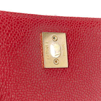 Chanel Caviar Mini Carry Around Flap Bag 7 of 11