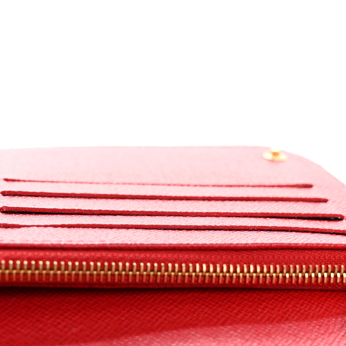 Monogram Calfskin Kimono Wallet Cherry