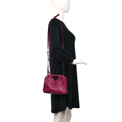 Bottega Veneta Calfskin Small The Point Triangle Bag Cinnabar 2 of 9