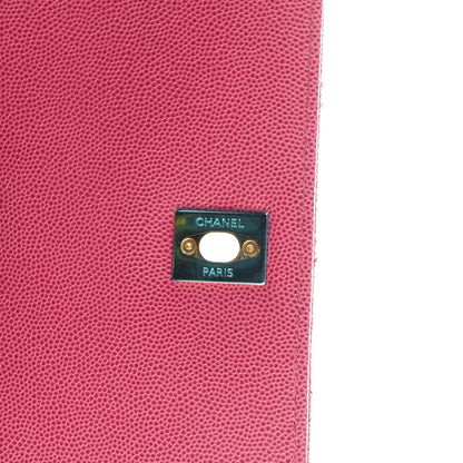 Chanel Caviar Quilted Small Business Affinity Flap Dark Pink 6 of 8