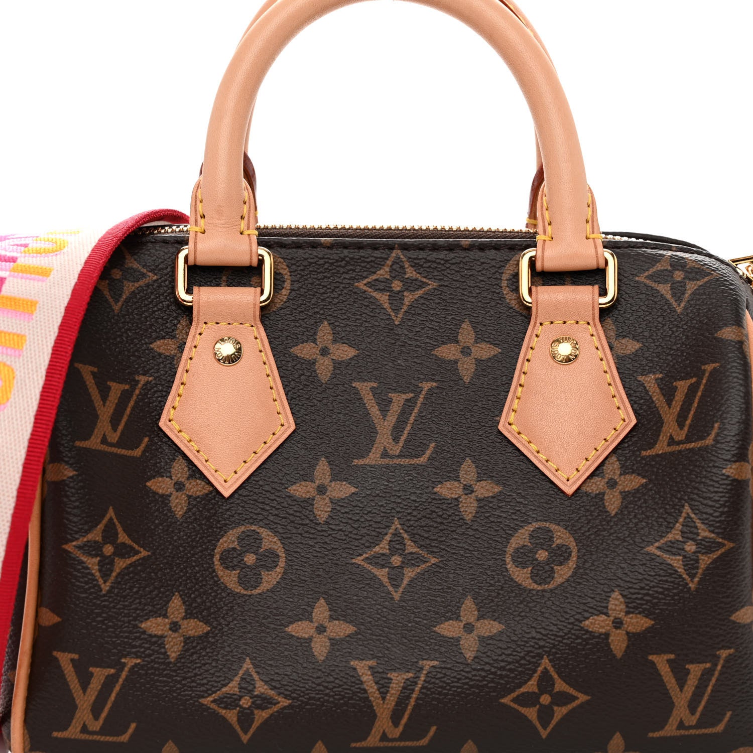 Louis Vuitton Monogram Speedy Bandouliere 20 Fuchsia 7 of 9