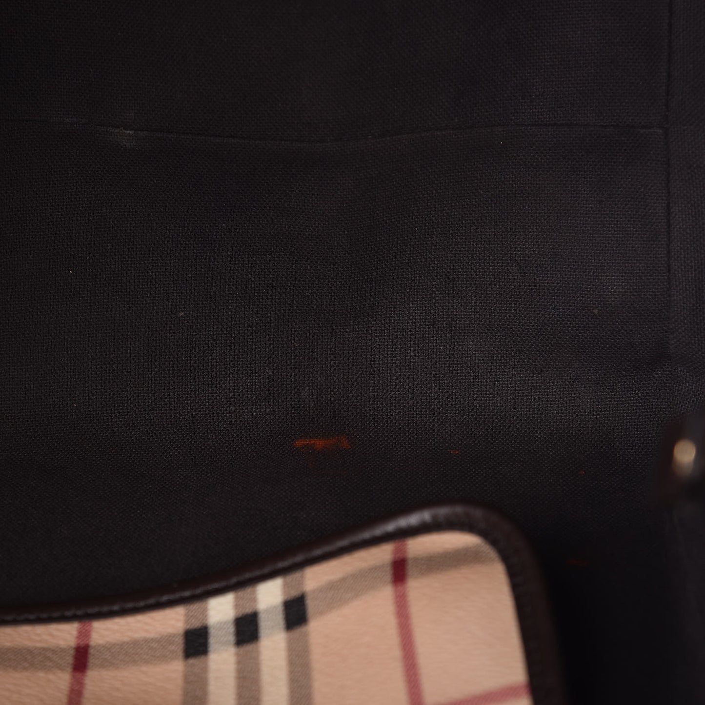 Haymarket Check Large Canterbury Tote Chocolate