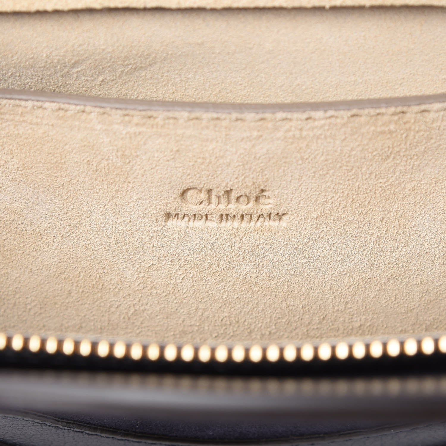 Chloe Calfskin Suede Small Pixie Bag Full Blue 7 of 7