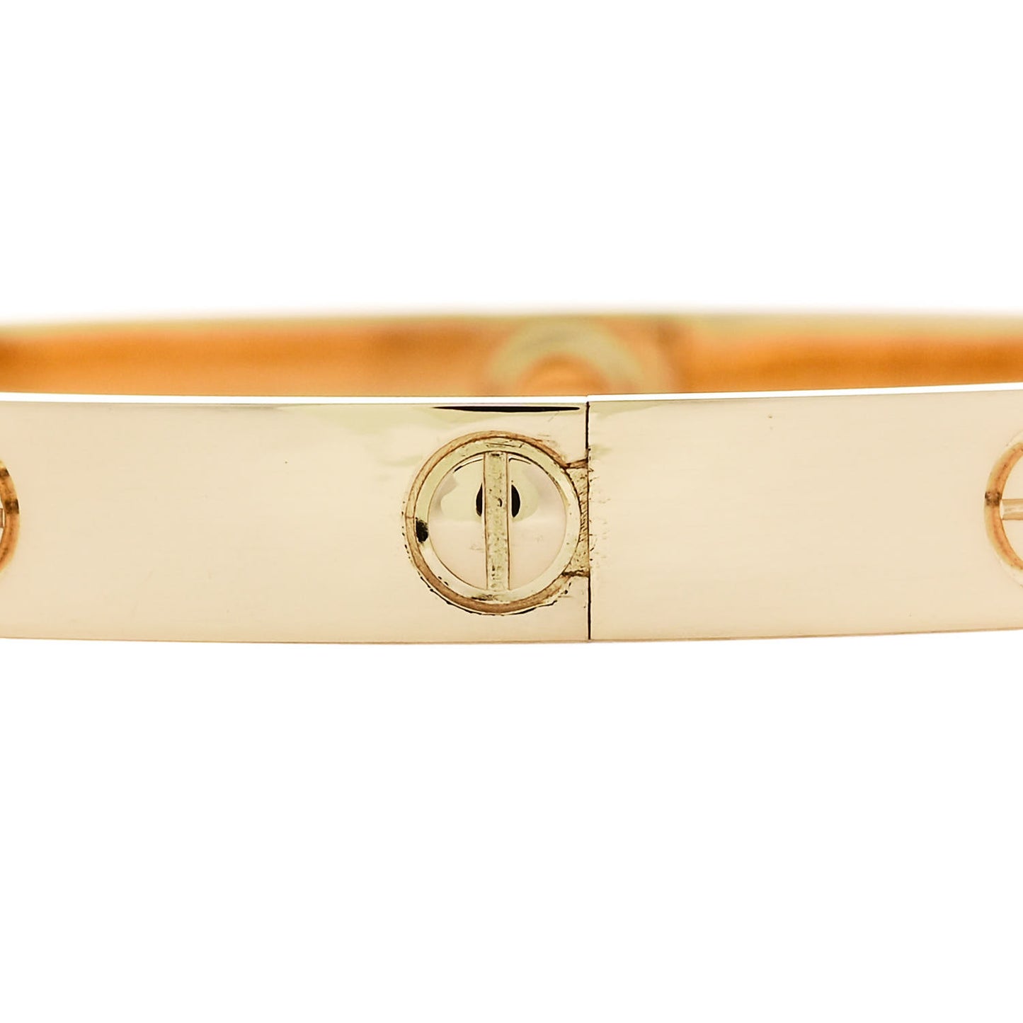 18K Yellow Gold LOVE Bracelet 17