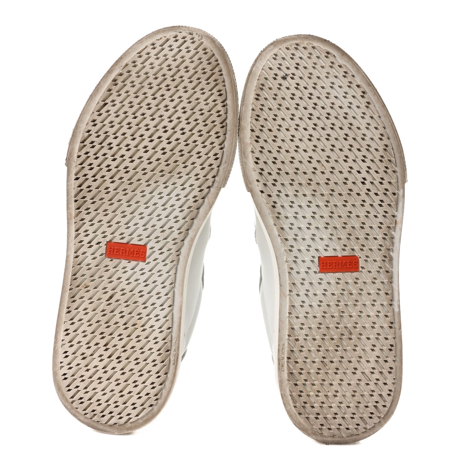 Hermes Calfskin Day Sneakers 37.5 White 6 of 10