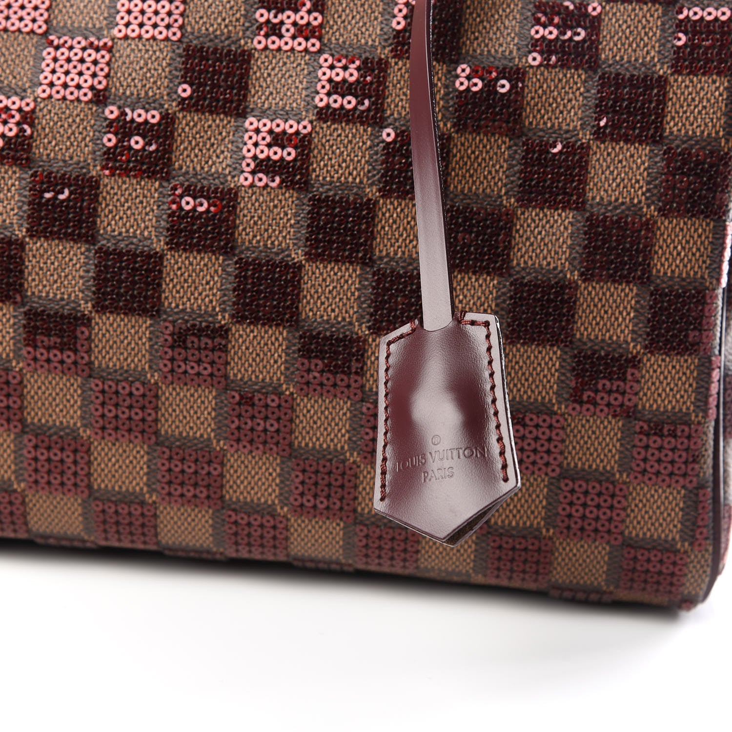 Louis Vuitton Damier Paillettes Speedy 30 Rouge 13 of 13