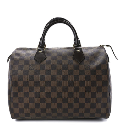 Louis Vuitton Damier Ebene Speedy 30 1 of 11
