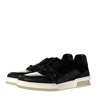 Louis Vuitton Monogram Eclipse LV Trainer Sneaker 8.5 Black 3 of 6