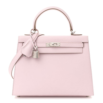 Hermes Epsom Kelly Sellier 25 Mauve Pale 1 of 11