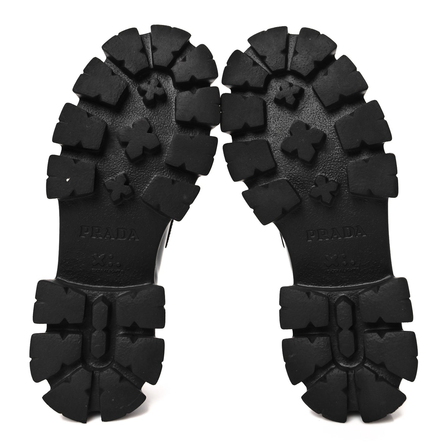 Spazzolato Triangle Logo Monolith Pointy 55mm Loafers 38.5 Black