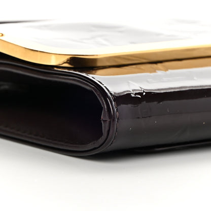 Louis Vuitton Vernis Rossmore MM Amarante 8 of 12