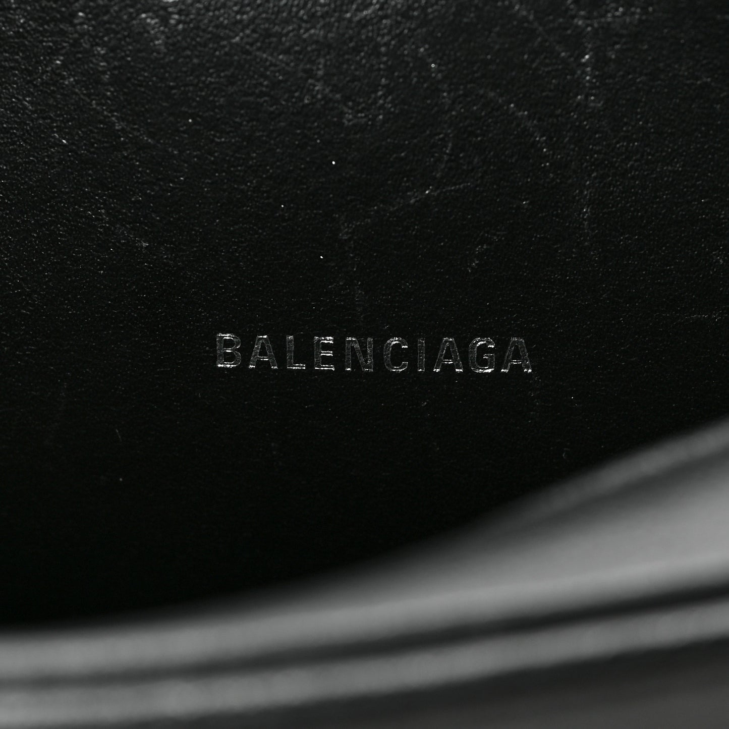 Calfskin Logo XS Everyday Camera Bag with Handle Black