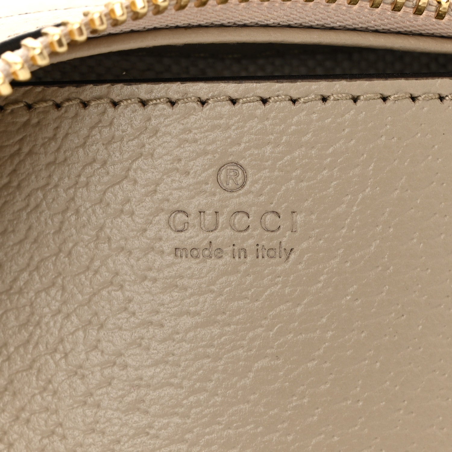 Gucci GG Supreme Monogram Textured Dollar Calfskin Web Mini Ophidia GG Handbag Beige Mystic White Oatmeal 6 of 10