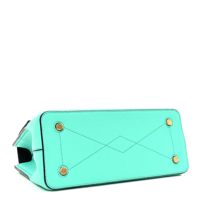 Mulberry Small Classic Grain Calfskin Mini Seaton Aqua Green 4 of 9