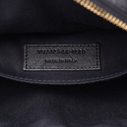 Saint Laurent Calfskin Matelasse Monogram Lou Camera Bag Black 7 of 10