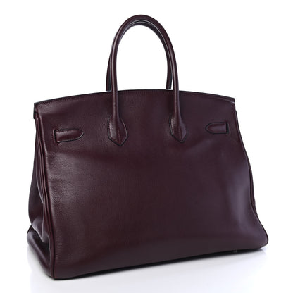 Hermes Swift Birkin 35 Prune 2 of 9