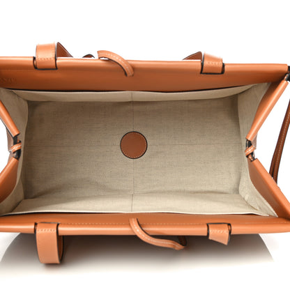 Loewe Grained Calfskin Cushion Tote Tan 9 of 23