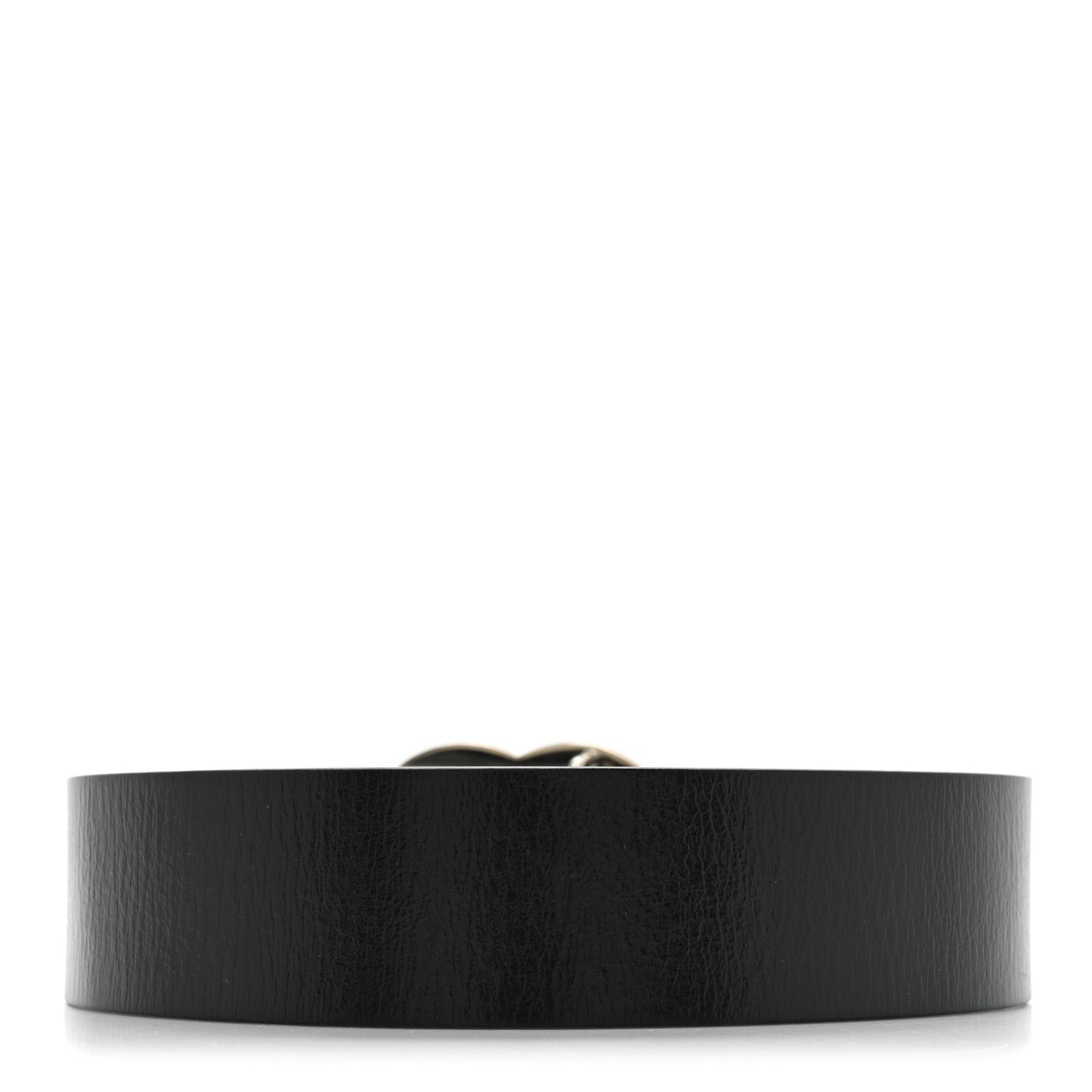 Patent Calfskin CC Reversible Belt 85 34 Black White