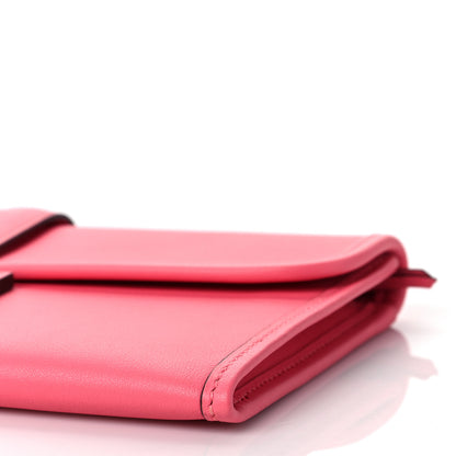 Hermes Swift Jige Duo Clutch Rose Azalee 8 of 8