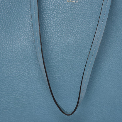 Valentino Garavani Grained Calfskin Rockstud Shoulder Tote Niagara 12 of 15