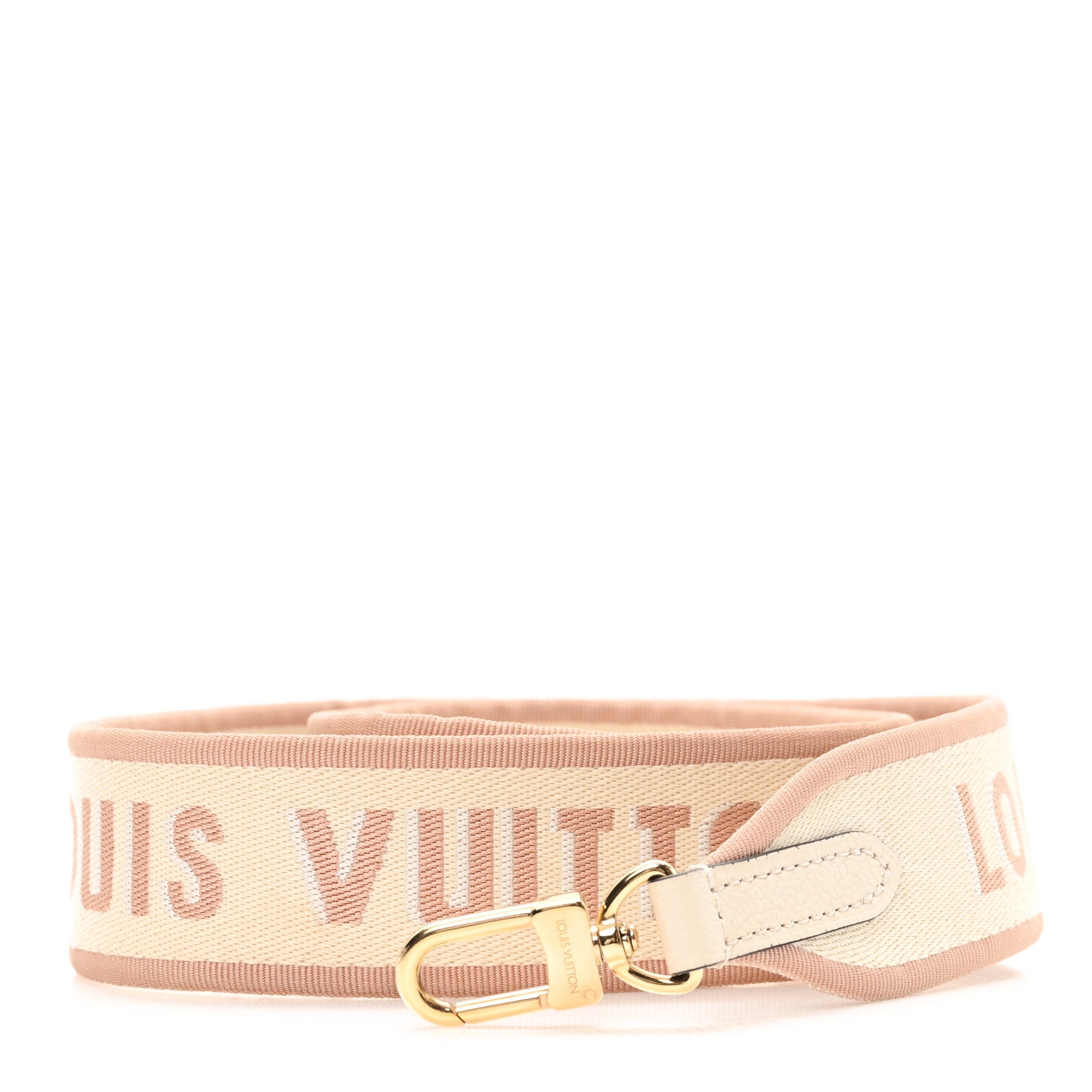Louis Vuitton Jacquard Diane Shoulder Strap Creme Beige 1823218