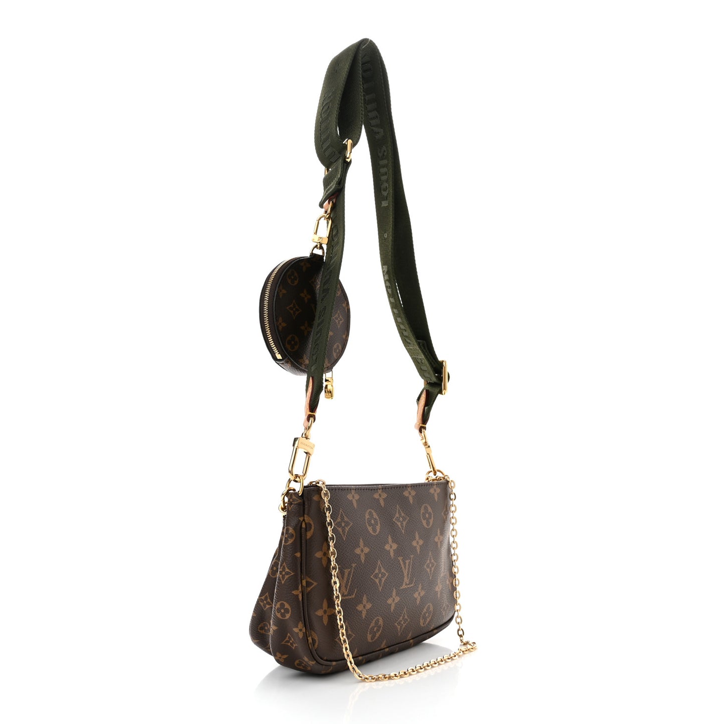 Monogram Multi Pochette Accessories Kaki