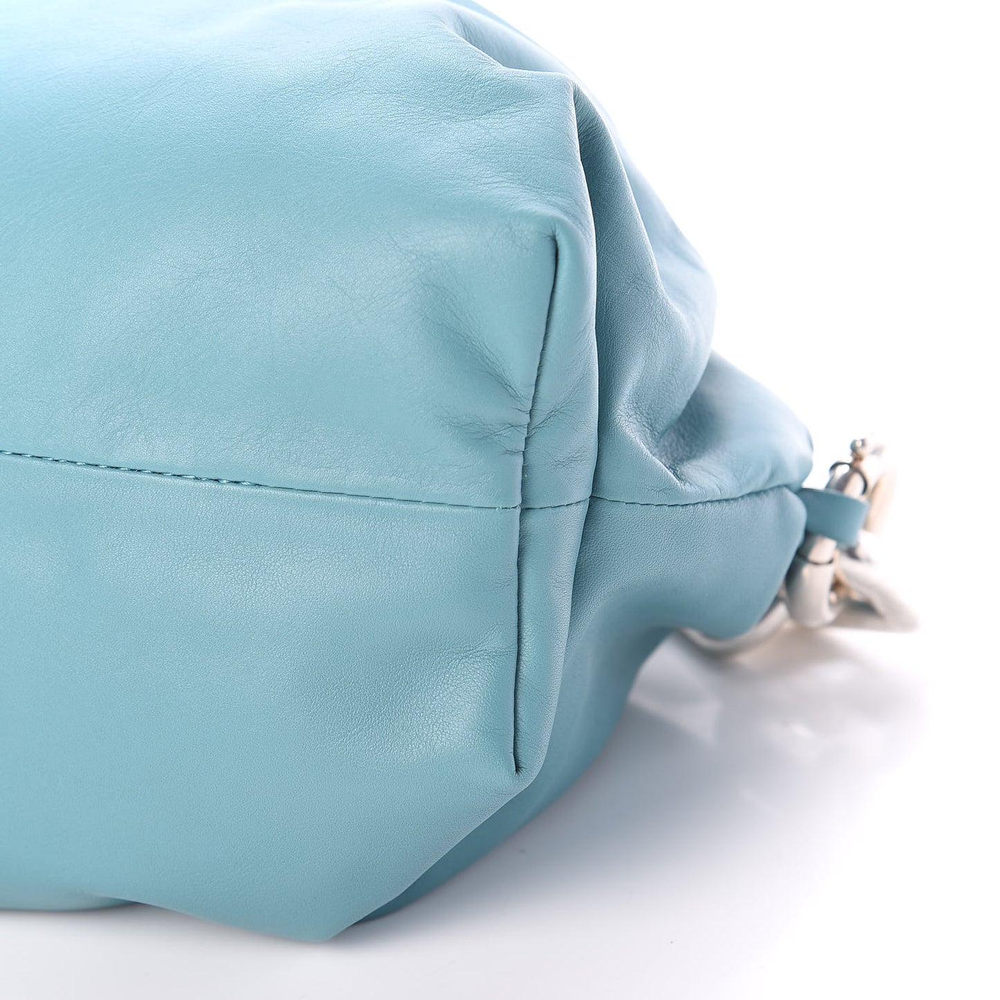 Calfskin The Pouch Chain Linloleum