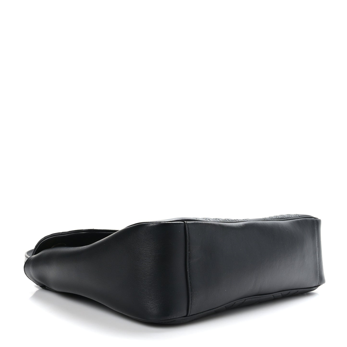 Calfskin Matelasse Large GG Marmont Shoulder Bag Black