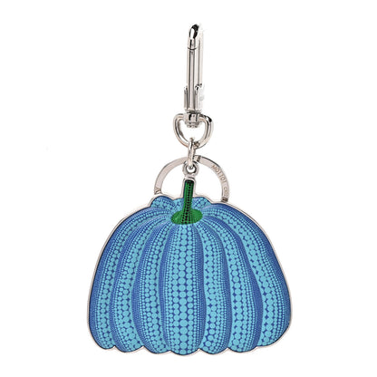 Louis Vuitton LV X YK Pumpkin Key Holder Bag Charm Blue 1 of 5