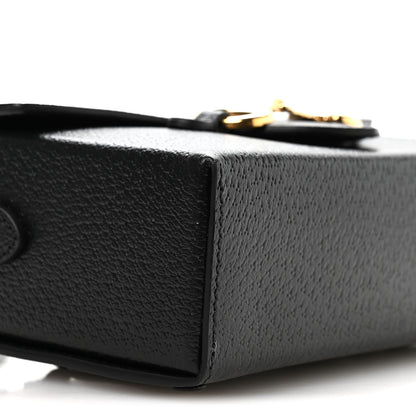 Gucci Calfskin Horsebit 1955 Shoulder Bag Black 8 of 10