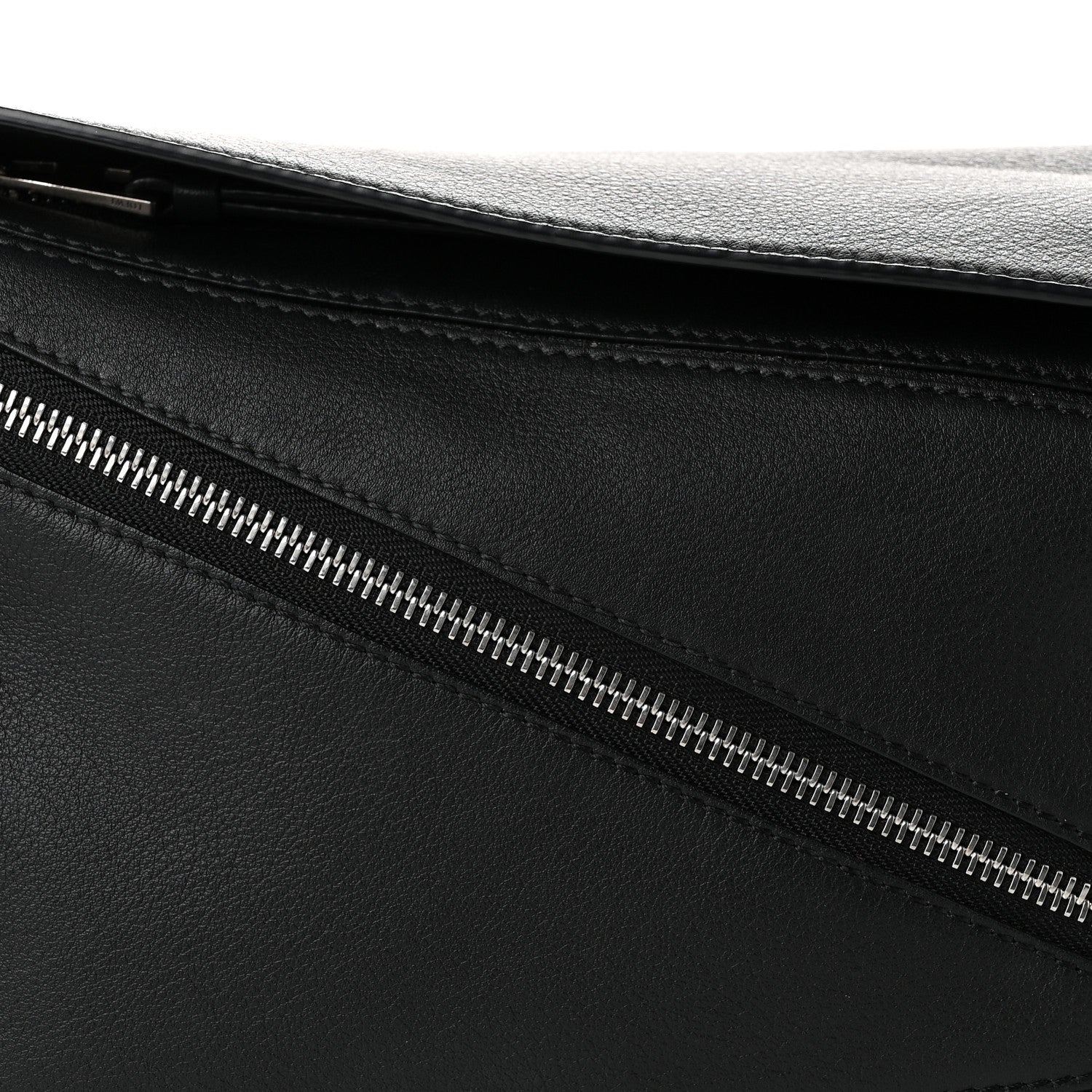 Loewe Calfskin Small Puzzle Bumbag Black 6 of 8