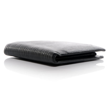 Louis Vuitton Epi Porte-Billets Cartes Credit Monnaie Wallet Black 4 of 7