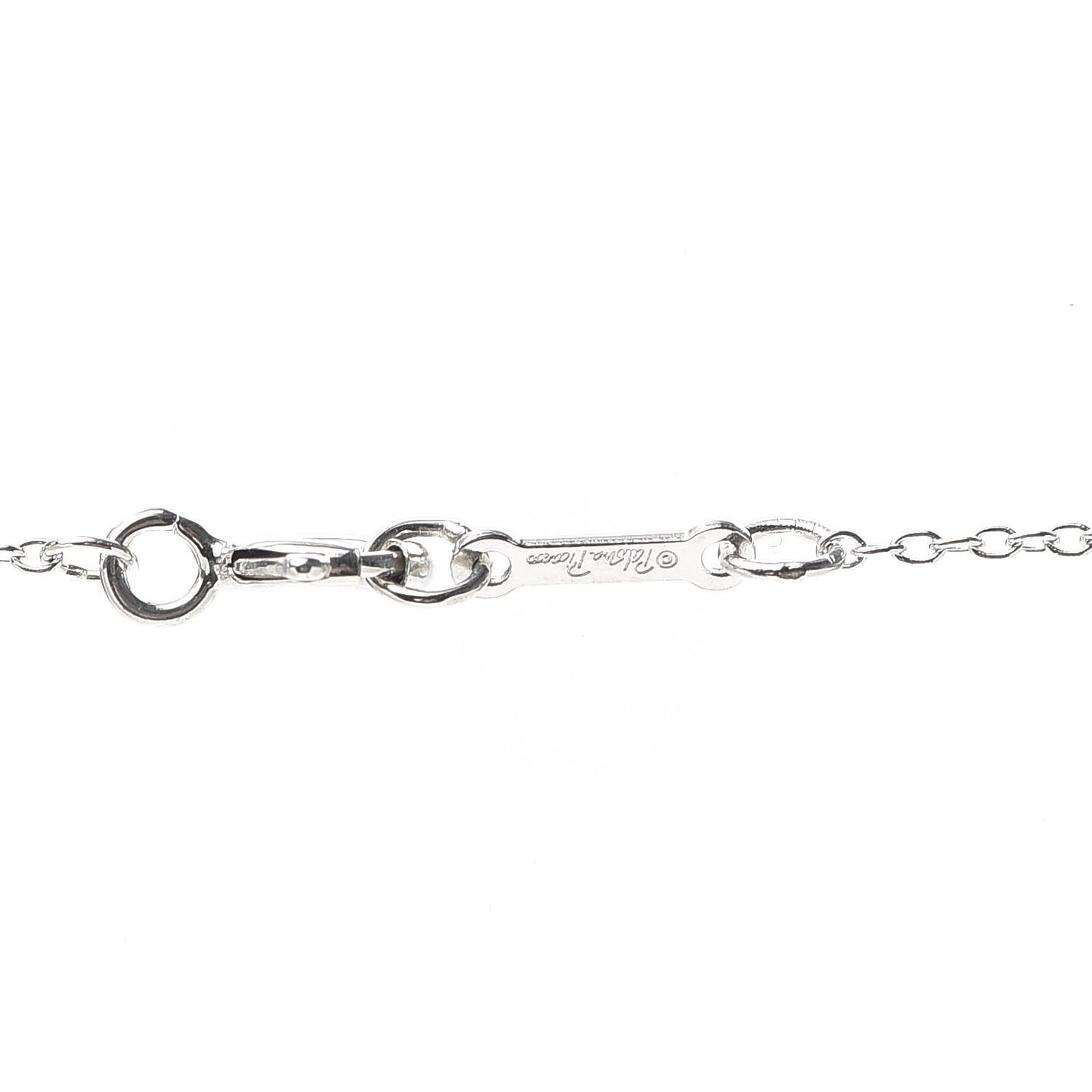 Sterling Silver Paloma Picasso Heart Medallion Pendant Necklace