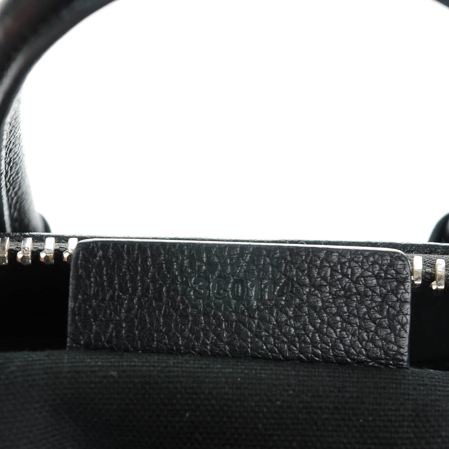 Sugar Goatskin Mini Antigona Black