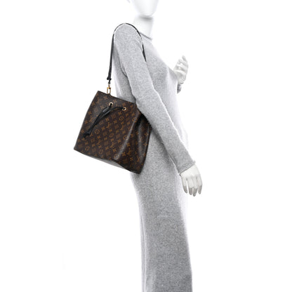 Louis Vuitton Monogram Neonoe MM Black 2 of 12