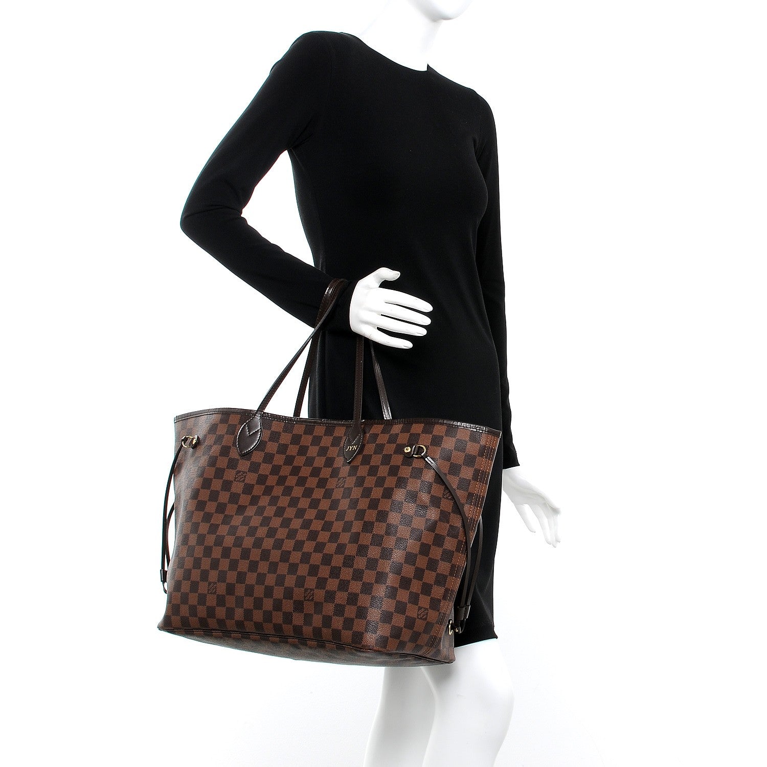 Louis Vuitton Damier Ebene Neo Neverfull GM 2 of 16
