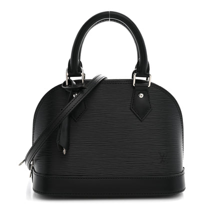 Louis Vuitton Epi Alma BB Black 1 of 9