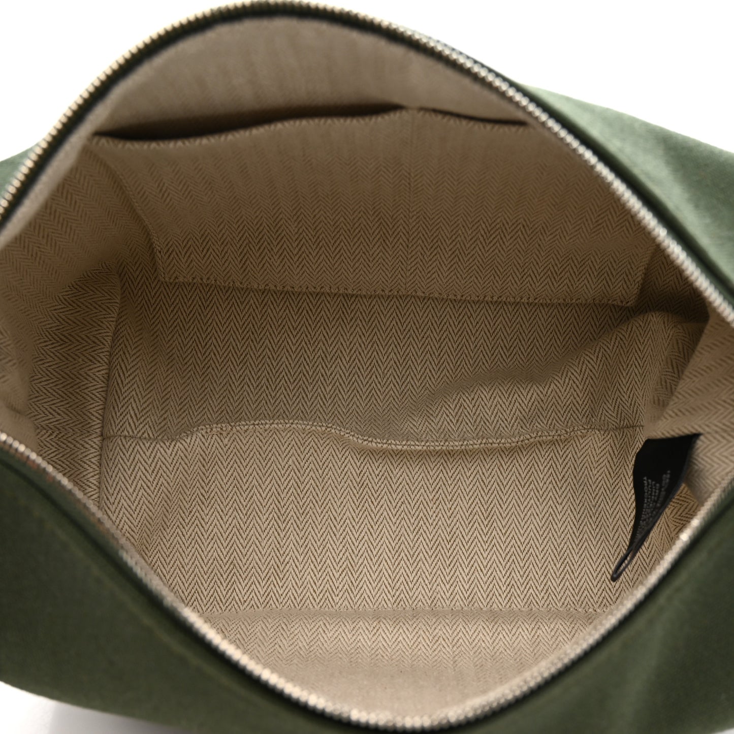 Canvas Small Bride-A-Brac Pouch Vert Foret