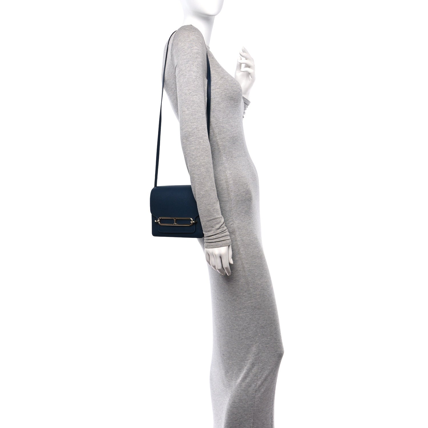 Hermes Evercolor Mini Sac Roulis Bleu De Malte 2 of 13