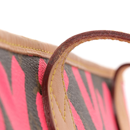 Louis Vuitton Monogram Graffiti Neverfull GM Fuchsia 14 of 14
