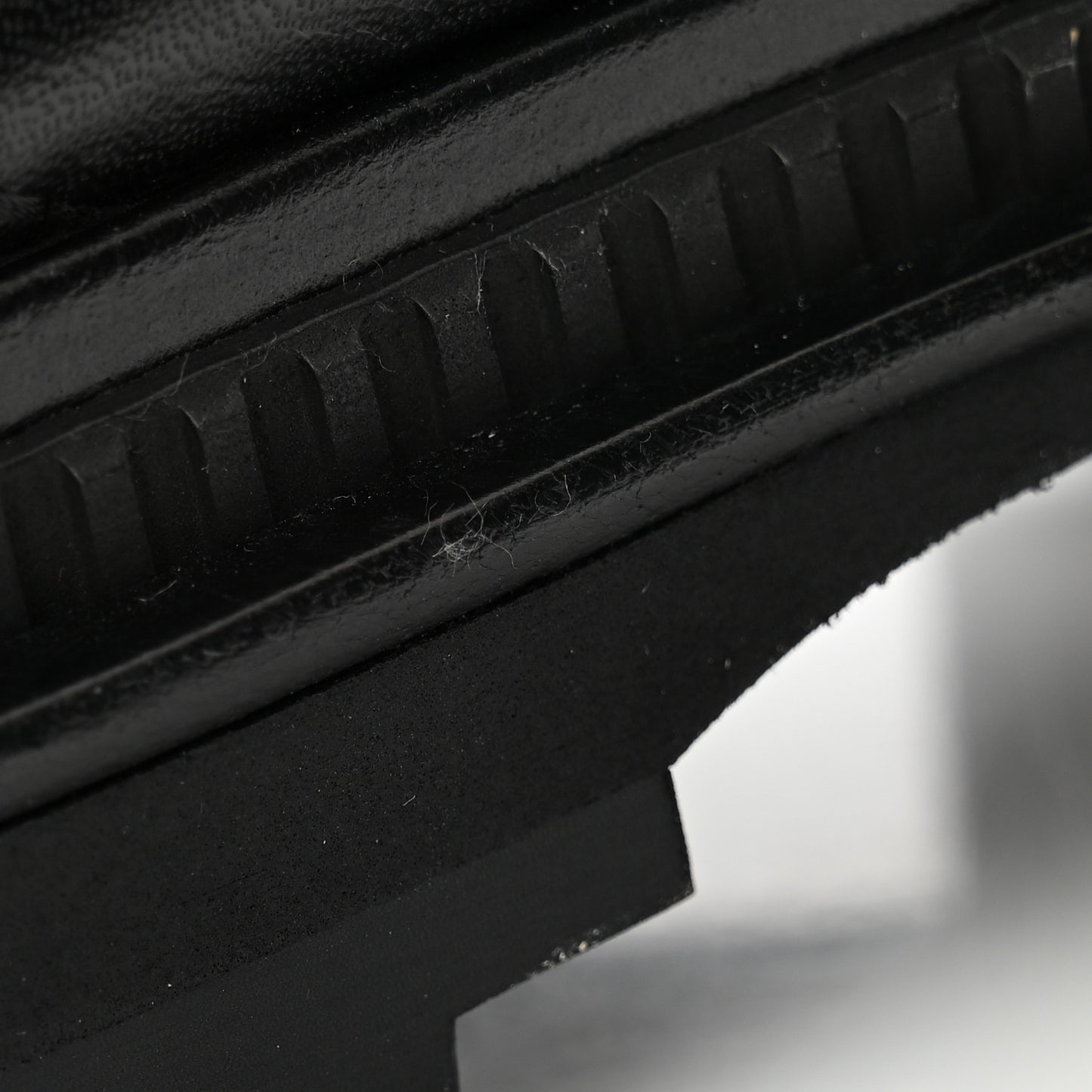 Calfskin Quilted CC Mocassin Loafers 41 Black