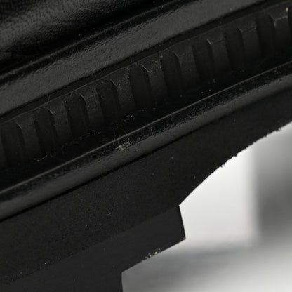 Chanel Calfskin Quilted CC Mocassin Loafers 41 Black 9 of 12