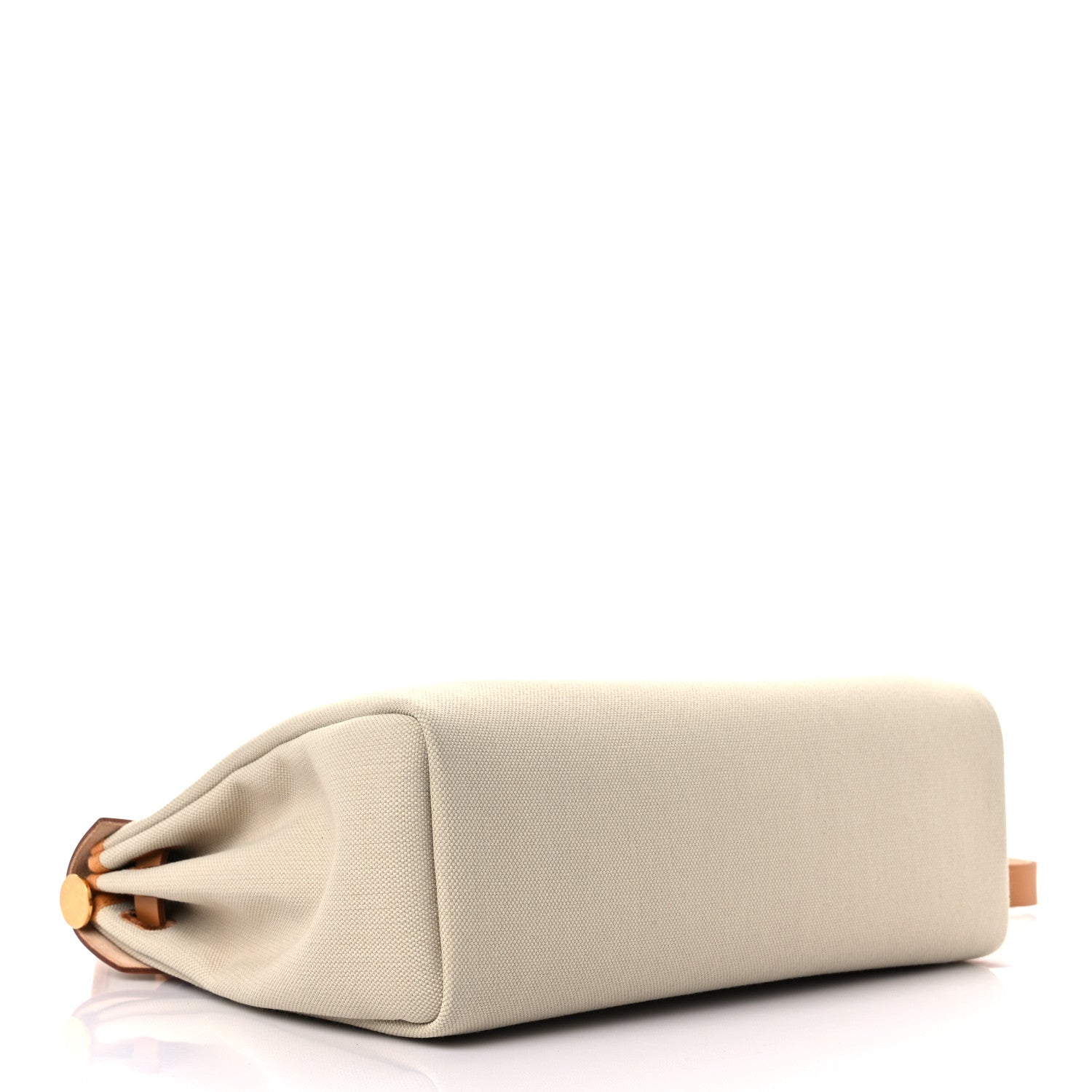 Hermes Vache Hunter Toile Herbag Zip 31 PM Trench Gold 5 of 14