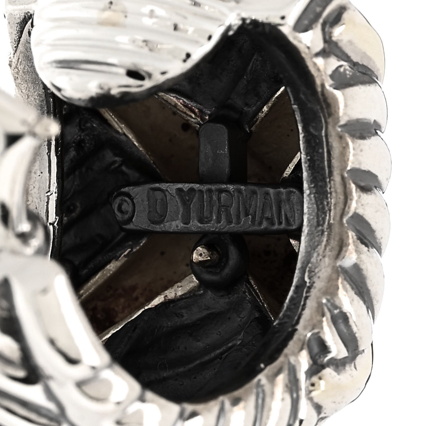 Sterling Silver 14K Yellow Gold Cable Classics X Clip On Earrings