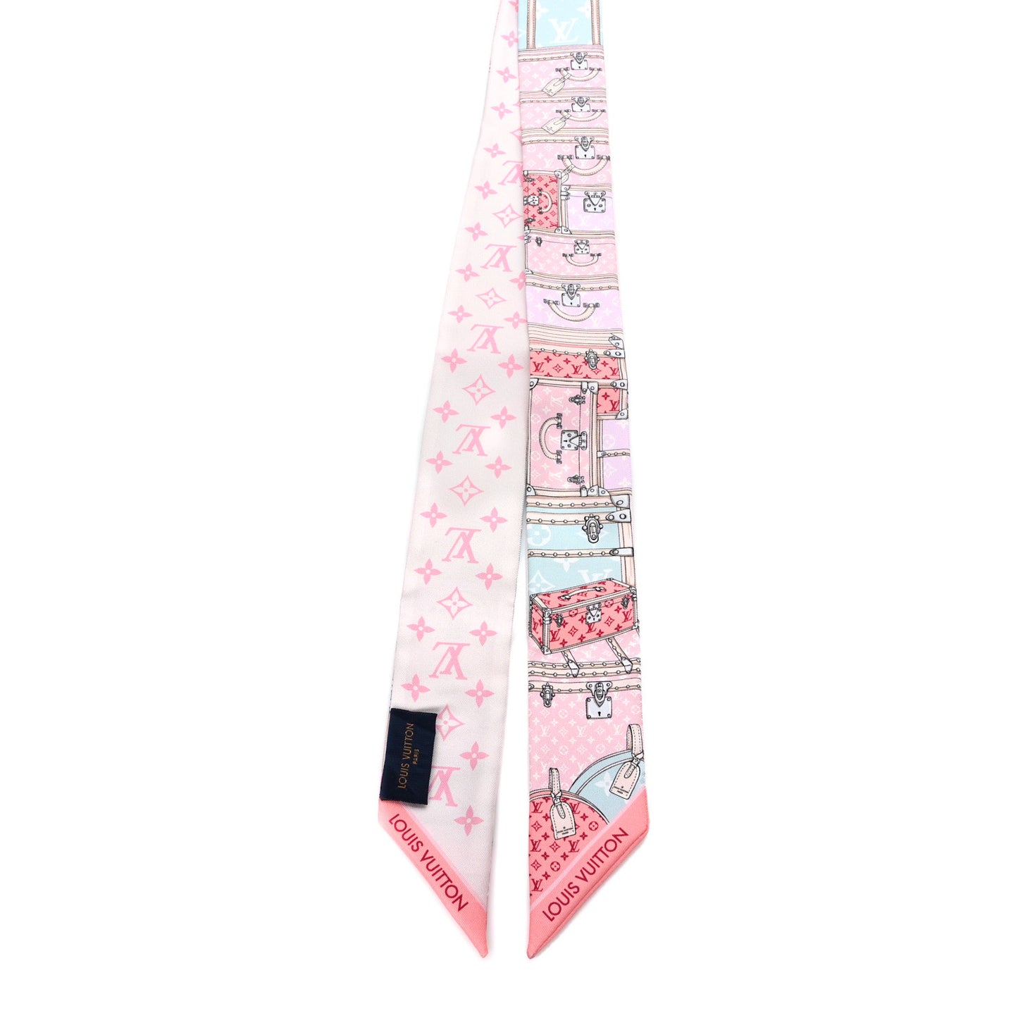 Silk Monogram Let's Go BB Bandeau Pink