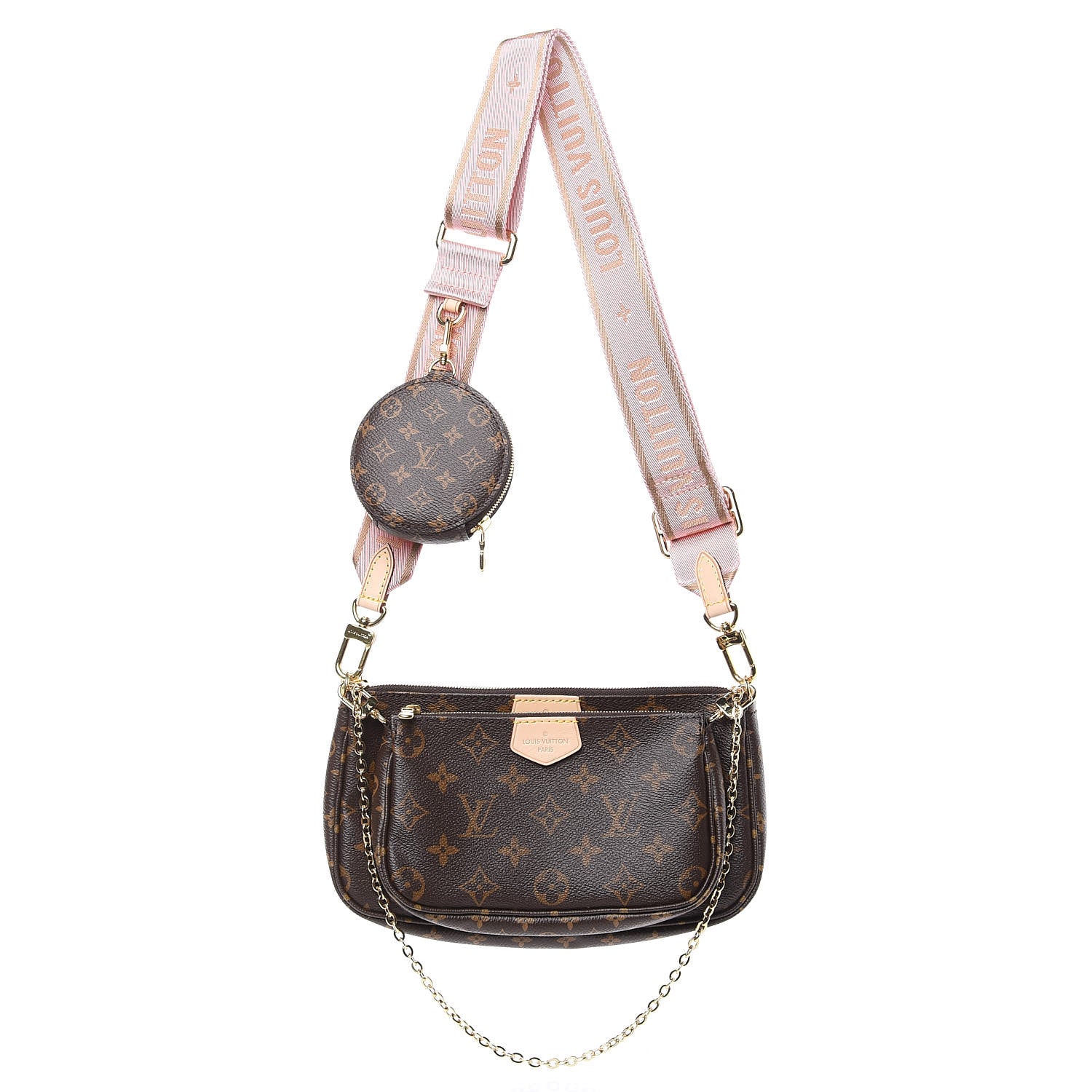Louis Vuitton Monogram Multi Pochette Accessories Rose Clair 1 of 11