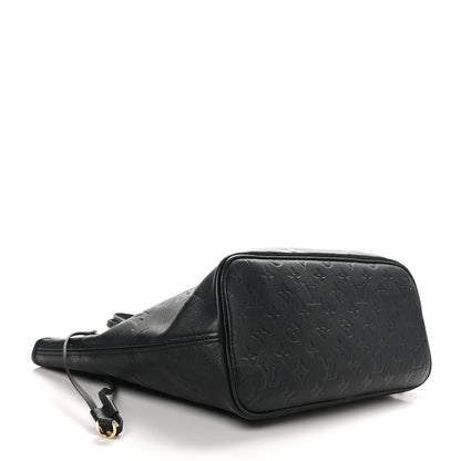 Louis Vuitton Empreinte Monogram Giant Neverfull MM Black 4 of 9