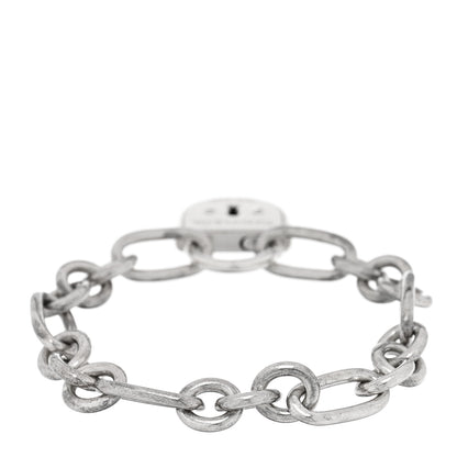 Tiffany Sterling Silver Padlock Charm Bracelet 2 of 4