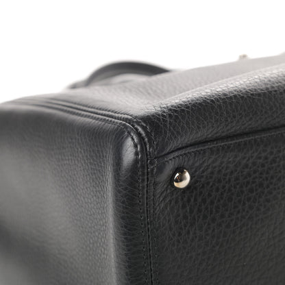 Chanel Calfskin Cerf Executive Shopper Tote Black 9 of 15