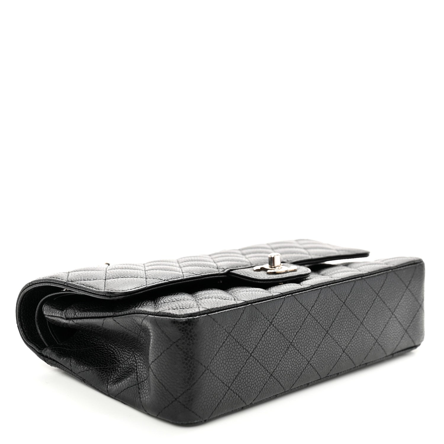 Chanel Caviar Quilted Medium Double Flap Black 4 of 11